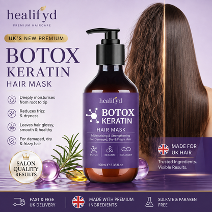 GSWP Botox Keratin Hair Mask – 100ml | Moisturizing & Anti-Frizz Treatment